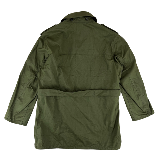 Czechoslovak Army M85 Field Parka w/ Belt Olive Green - X Large