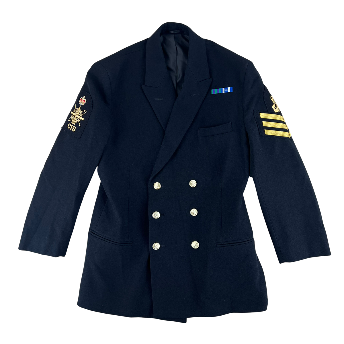 British Royal Navy No. 1 Dress Barathea Jacket - Large 112R