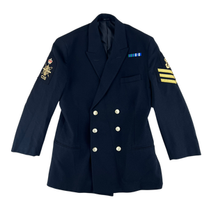 British Royal Navy No. 1 Dress Barathea Jacket - Large 112R