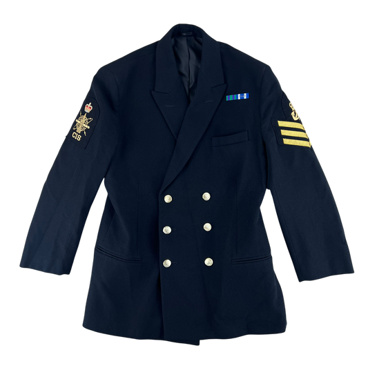 British Royal Navy No. 1 Dress Barathea Jacket - Large 112R