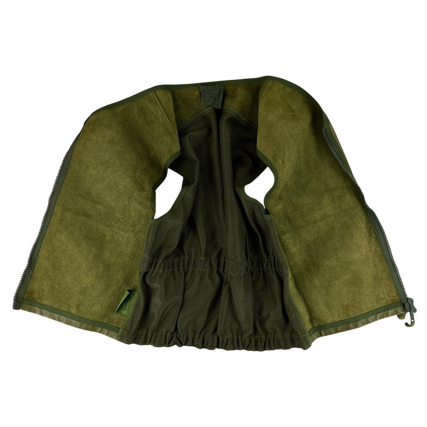 British Army Protective Leather Jerkin Vest - Medium 170/96