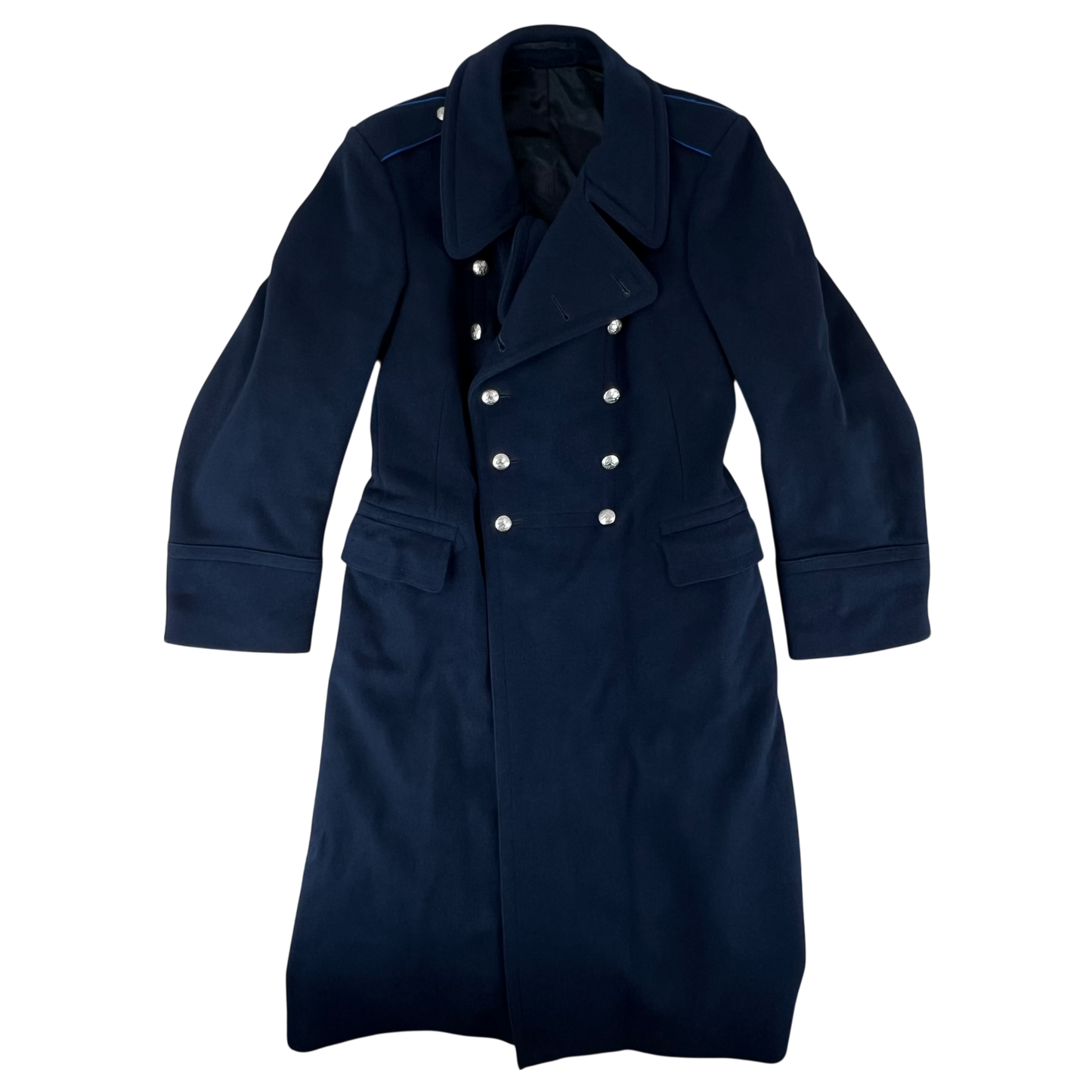 Finnish Police M41 60s Wool Greatcoat - Medium