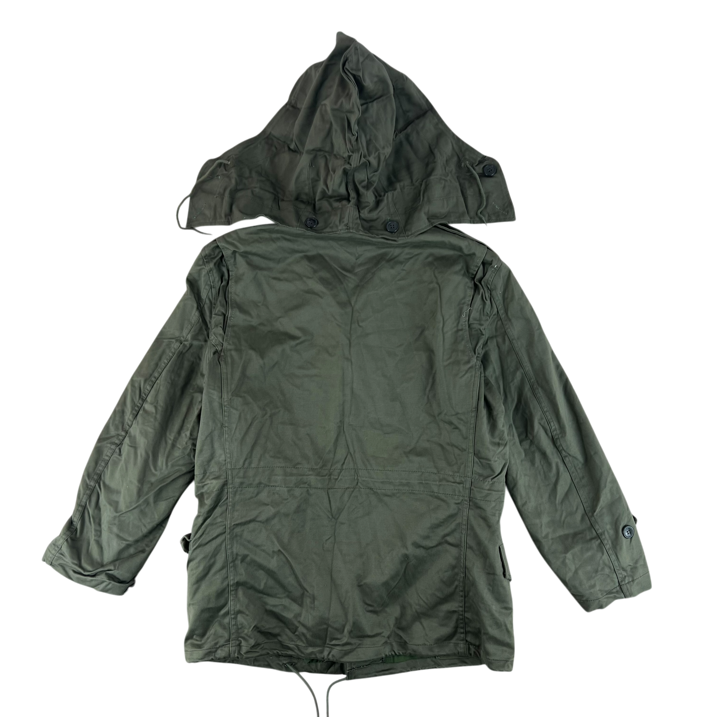 Greek Army M65 Olive Green Jacket - Medium