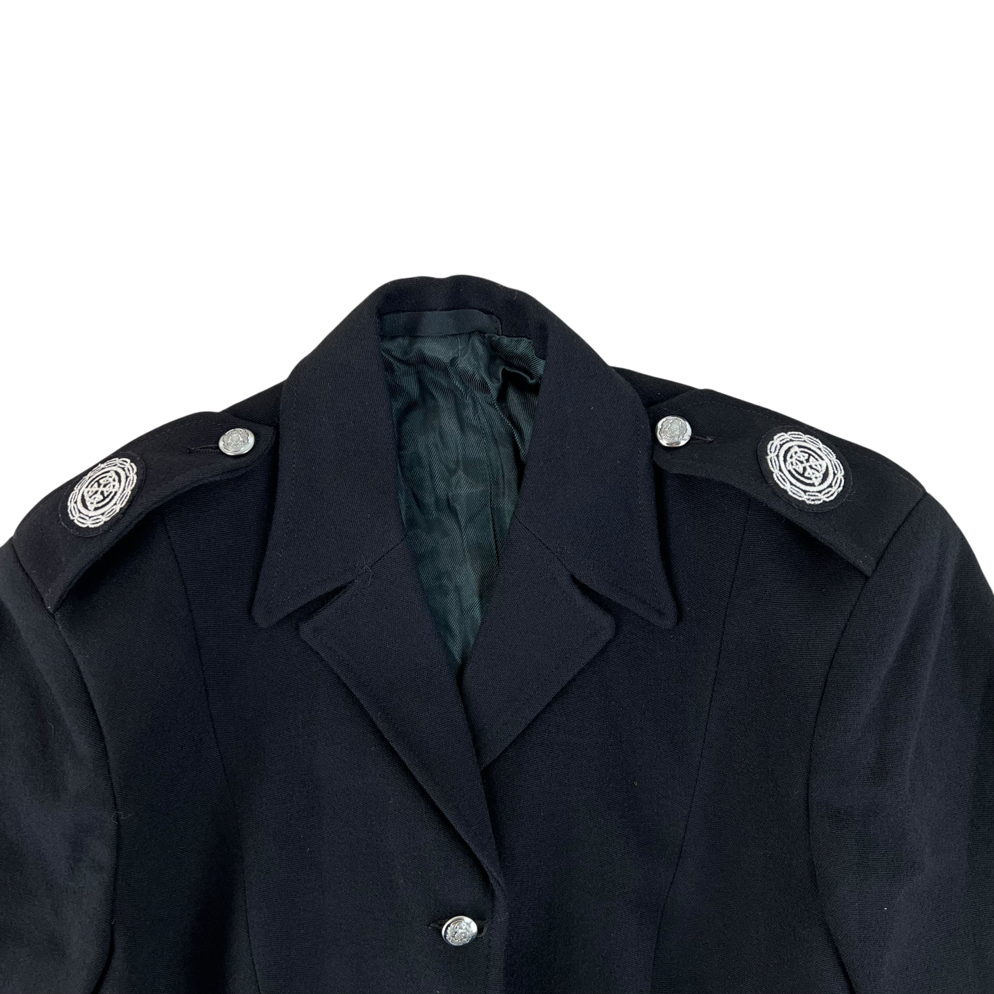 British Police Black Dress Jacket - Scottish Police - Large