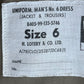 British RAF 60s No. 6 Tropical Dress Jacket - Small