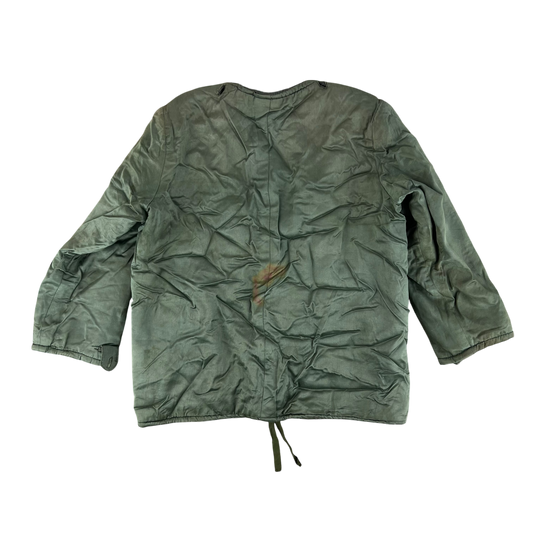 Greek Army M65 Faux Fur Jacket Liner - Medium