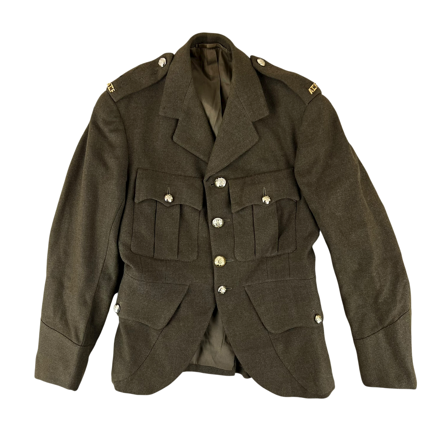 British Army No. 2 Dress Jacket Green 50s Scottish Pattern - Royal Highlanders "Black Watch" ATF - Medium