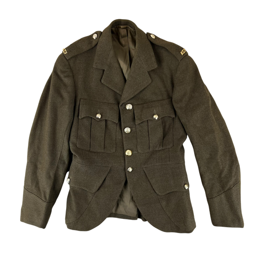 British Army No. 2 Dress Jacket Green 50s Scottish Pattern - Royal Highlanders "Black Watch" ATF - Medium