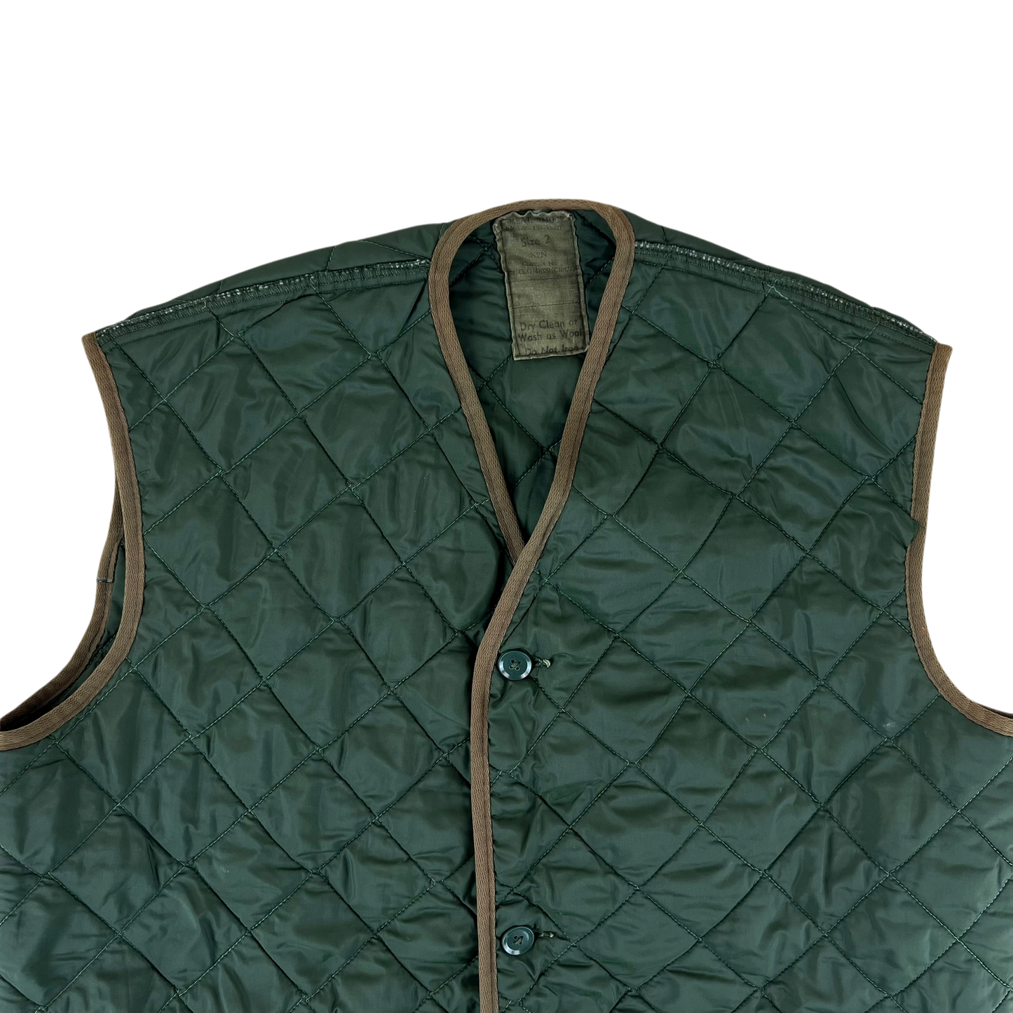 British Army Cold Weather Jacket Gilet Liner - Large SIZE 2