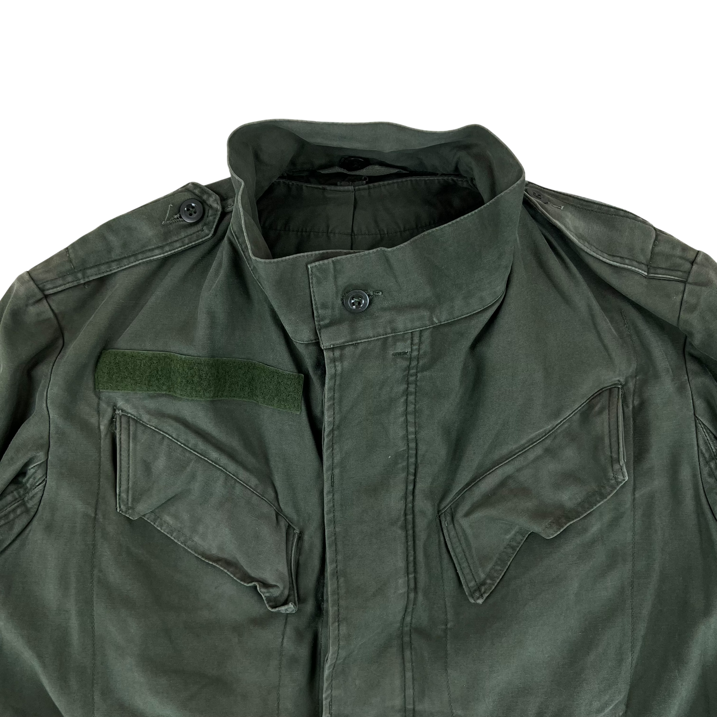 Belgian Army M64 Olive Green Field Jacket - Large