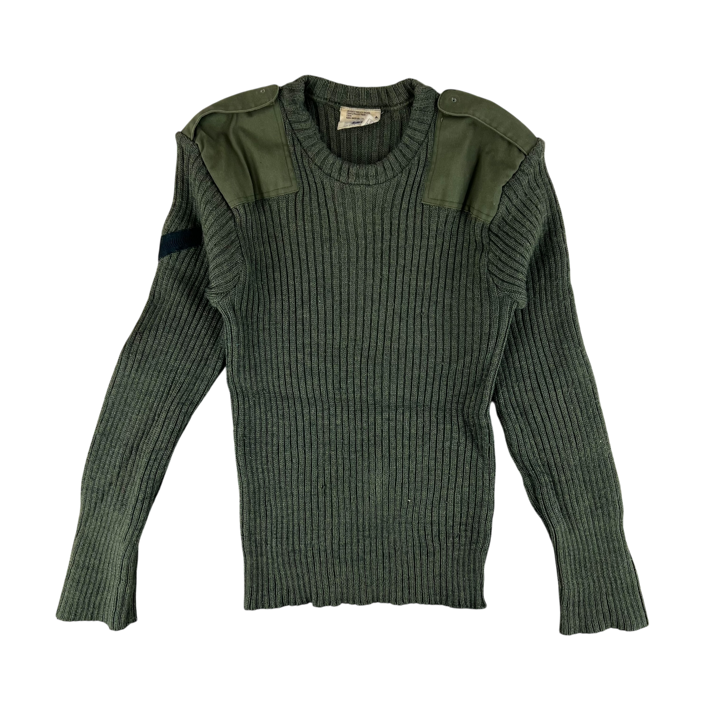 British Army Olive Green Pullover Jumper - Medium 100cm