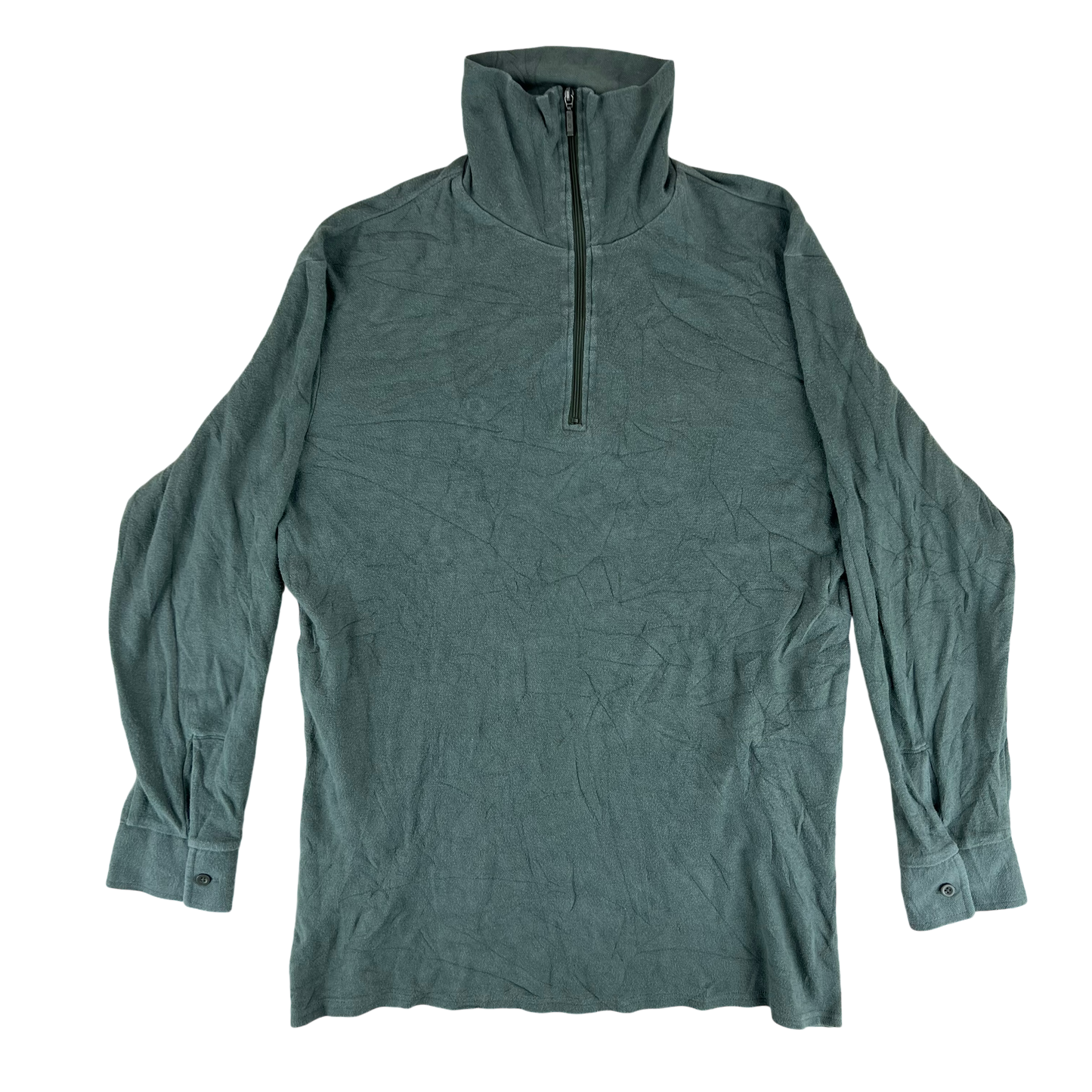 French Army Norgie Pullover 80s Sage Grey - Medium