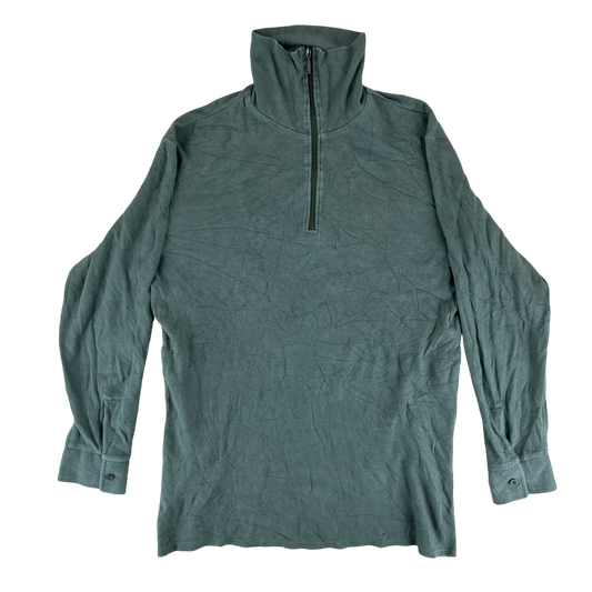 French Army Norgie Pullover 80s Sage Grey - Medium