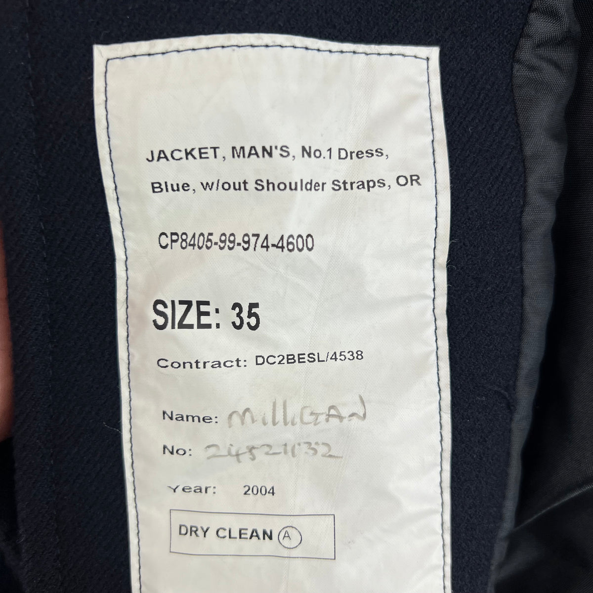 British Army No. 1 Dress Jacket w/ Belt - Royal Logistics Corps - Medium