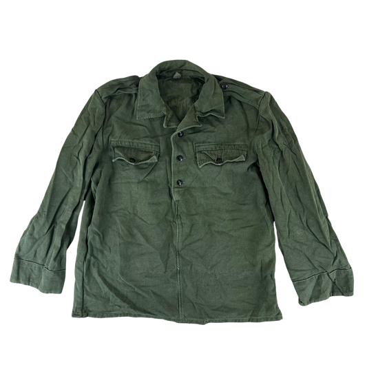 Bulgarian People's Army Olive Green Cossack Shirt - Medium