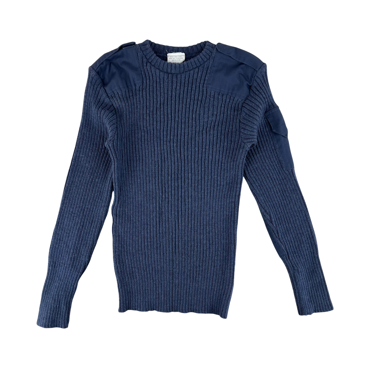 British RAF Wool Crewneck Pullover Jersey Jumper - Large 112cm