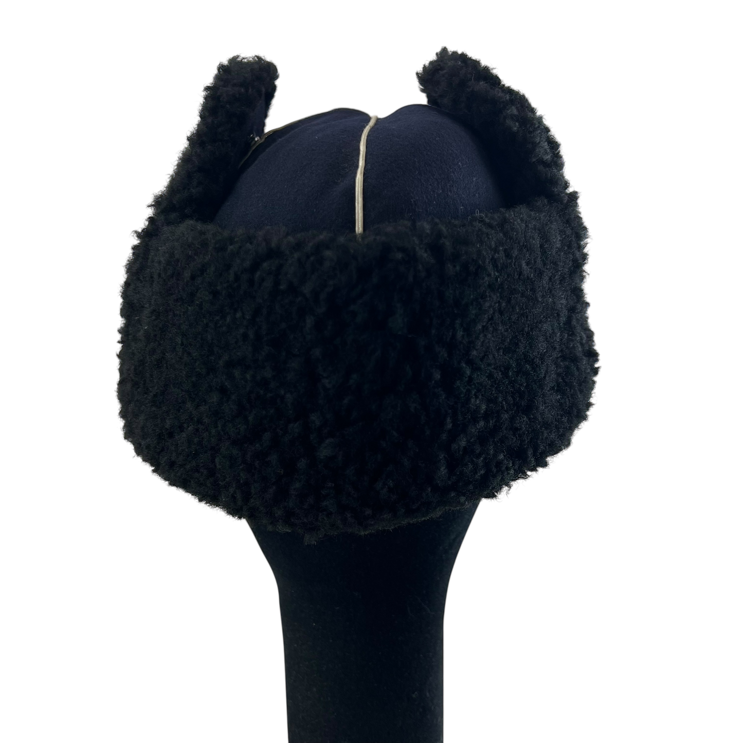 Finnish Police Faux Fur Ushanka Hat - Medium
