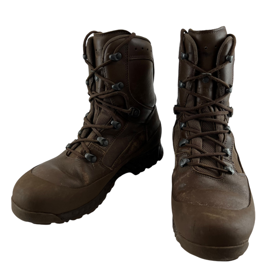 British Army HAIX Brown Combat Boots - Size 9M