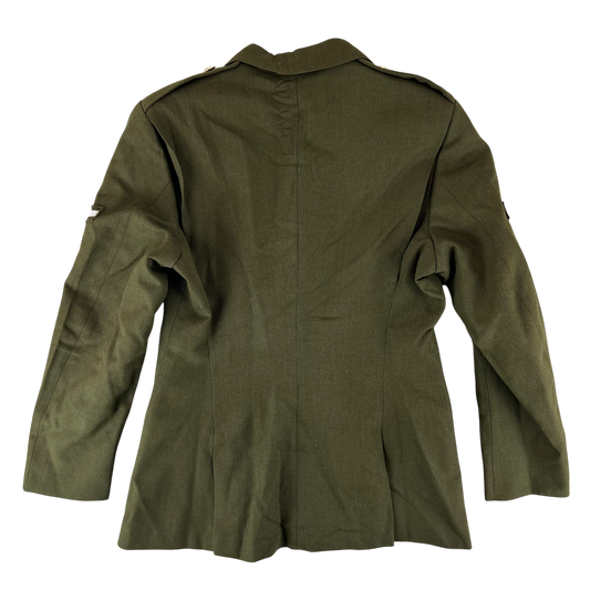 British Army 1980 Pattern Women's No. 2 Olive Green Dress Jacket - Medical Corps - Medium 178/100