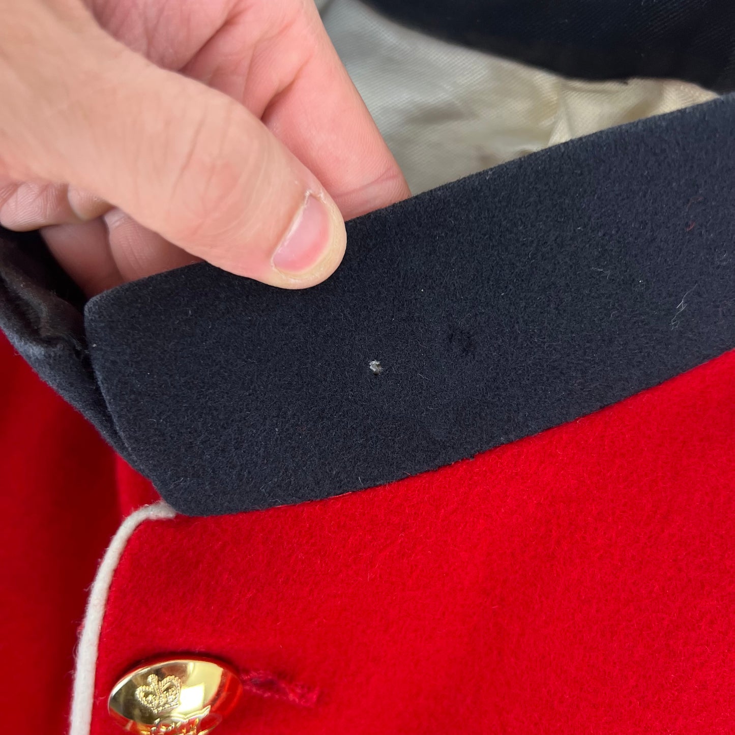 British Army Red Tunic Jacket - Queen's Division Minden Band - Small