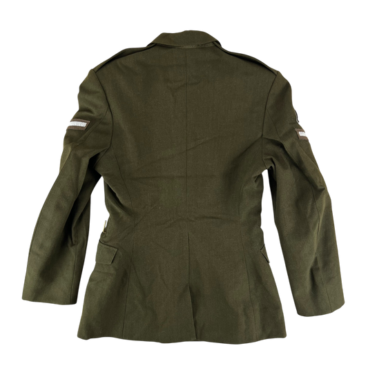 British Army 1980 Pattern No. 2 Olive Green Dress Jacket - Royal Tank Regiment - Medium 176/100