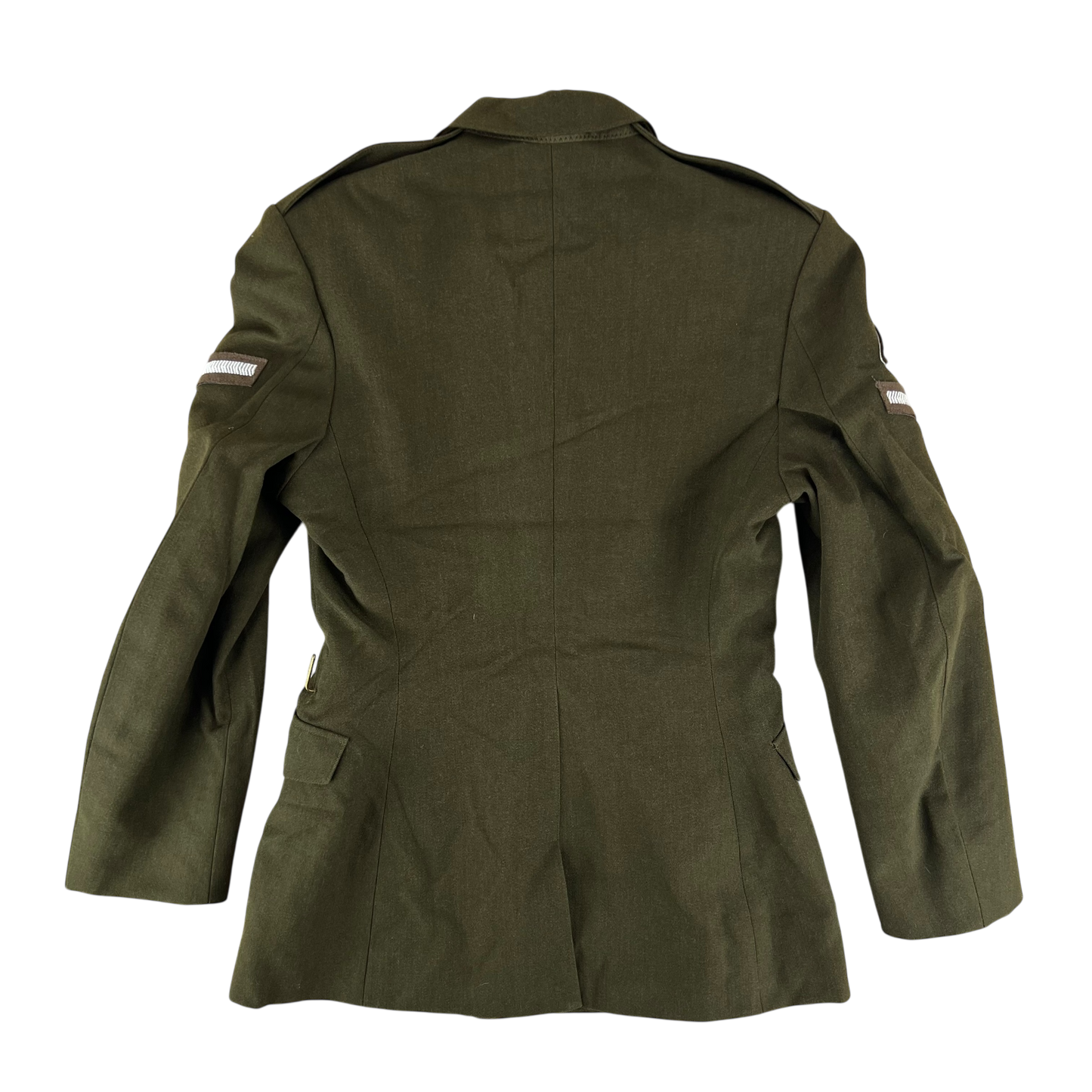 British Army 1980 Pattern No. 2 Olive Green Dress Jacket - Royal Tank Regiment - Medium 176/100