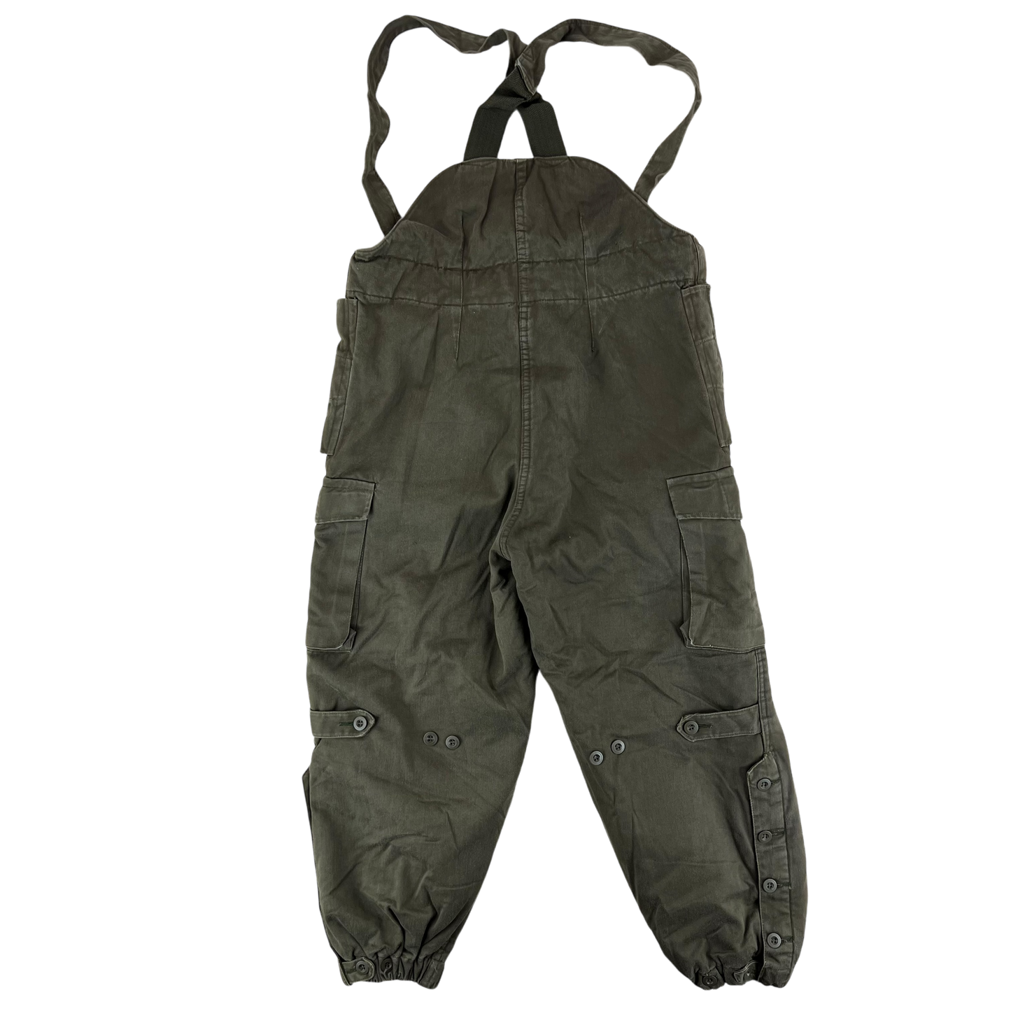 Austrian Army Thermal Insulated Olive Drab Bib Overalls - W35 96-100 I/II