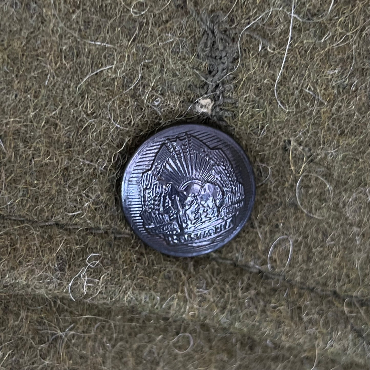 Romanian People's Army Khaki Field Jacket - Small