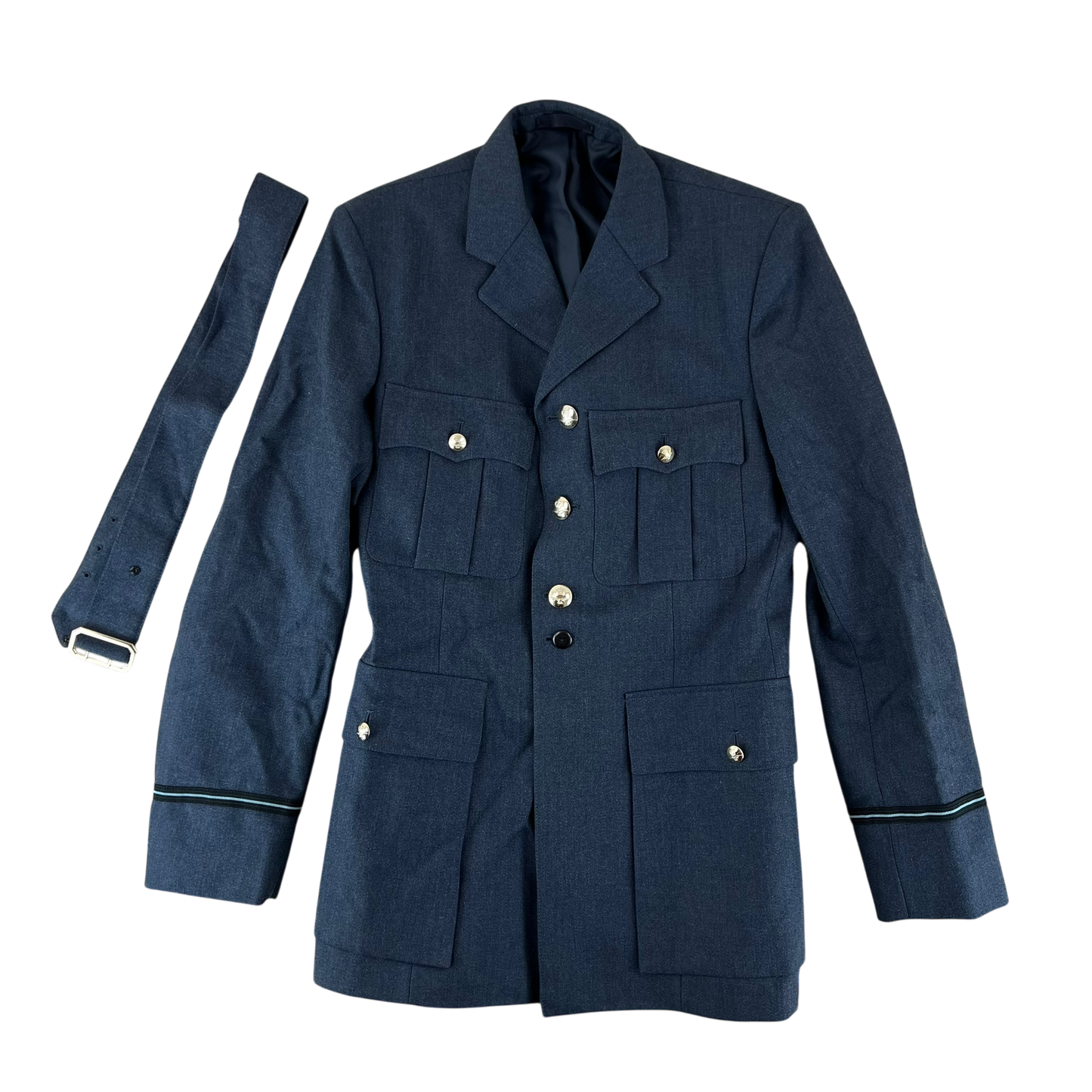 British Royal Air Force No. 1 Dress Jacket w/ Belt - Medium