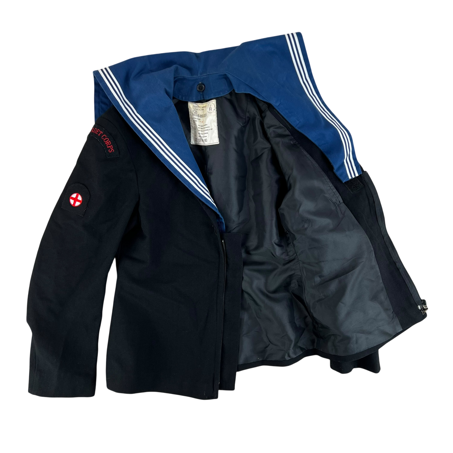 British Royal Navy Class II Jumper Sailor's Top - Medium 158/96