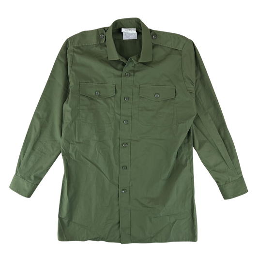 British Army Green All Ranks Long Sleeve Shirt