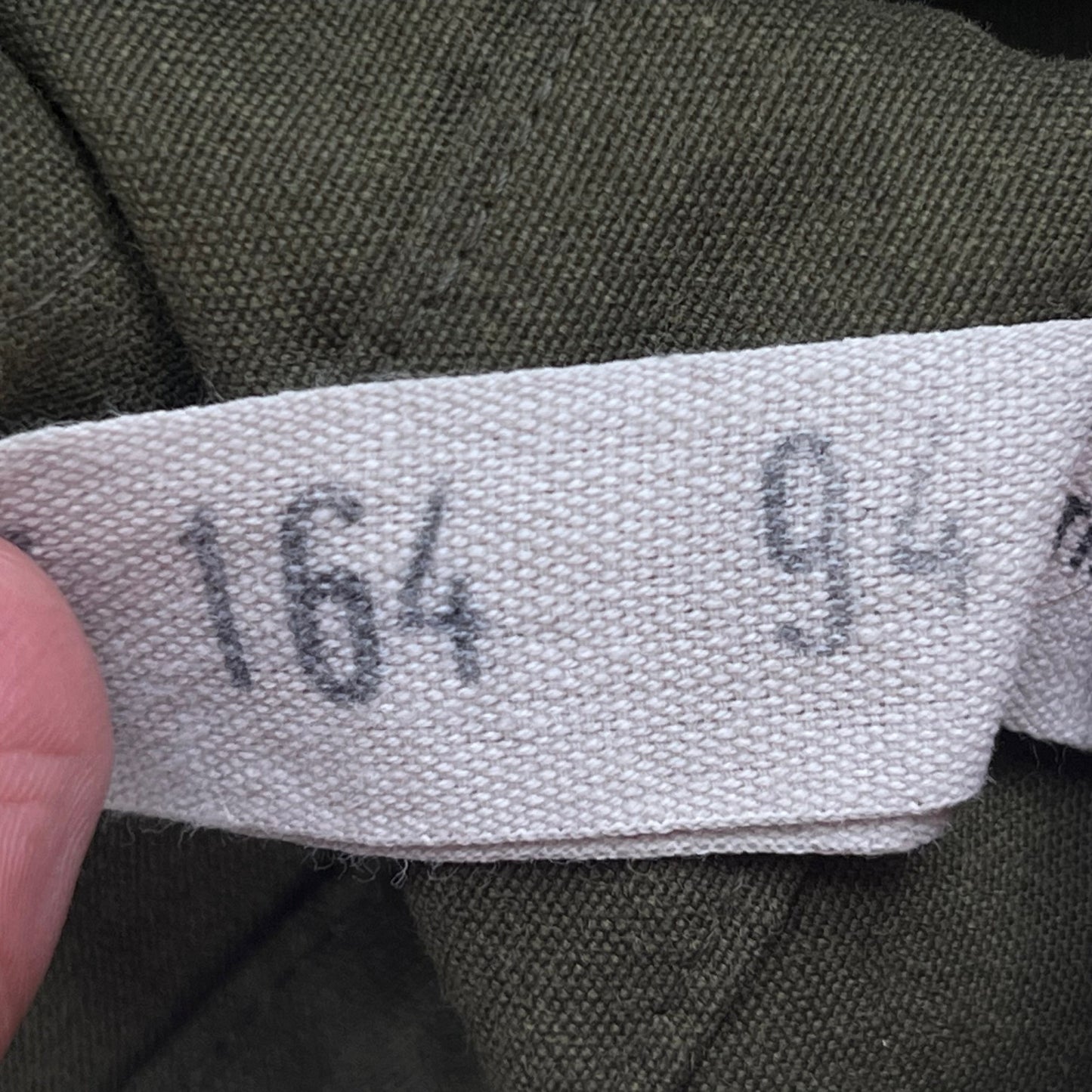 Czechoslovak Army M85 Field Parka Olive Green w/ Hood - Medium 164/94