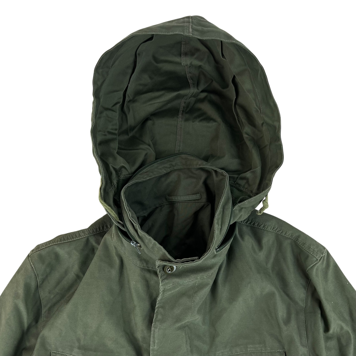 Belgian Army M88 Olive Green Coat - Large