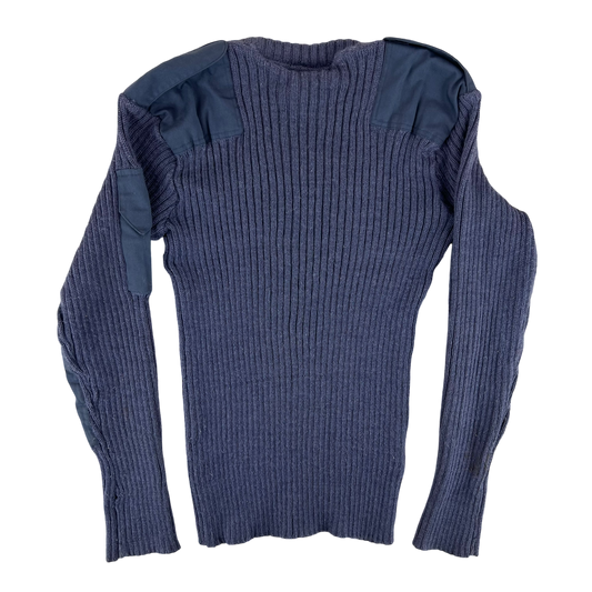 British Royal Air Force RAF Wool Crew Neck Pullover Jersey Jumper - Large 106cm