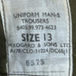 British Army 70s No2 Dress Khaki Wool Trousers - W30 L25