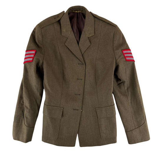British Army Womens No.2 FAD Dress Jacket - Rifles Regiment - Small 170/100