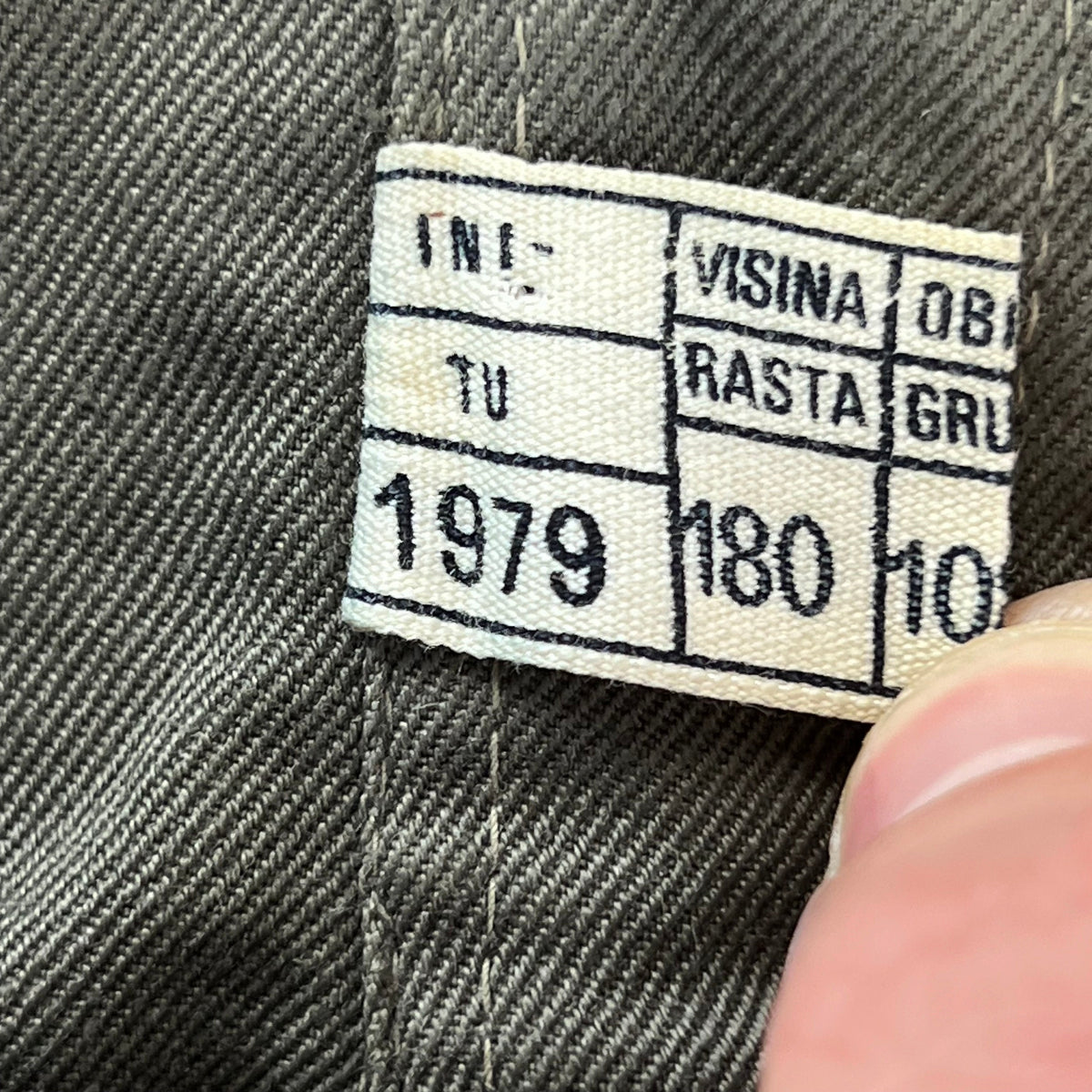 Yugoslav Army M77 Olive Drab Dress Shirt - Large