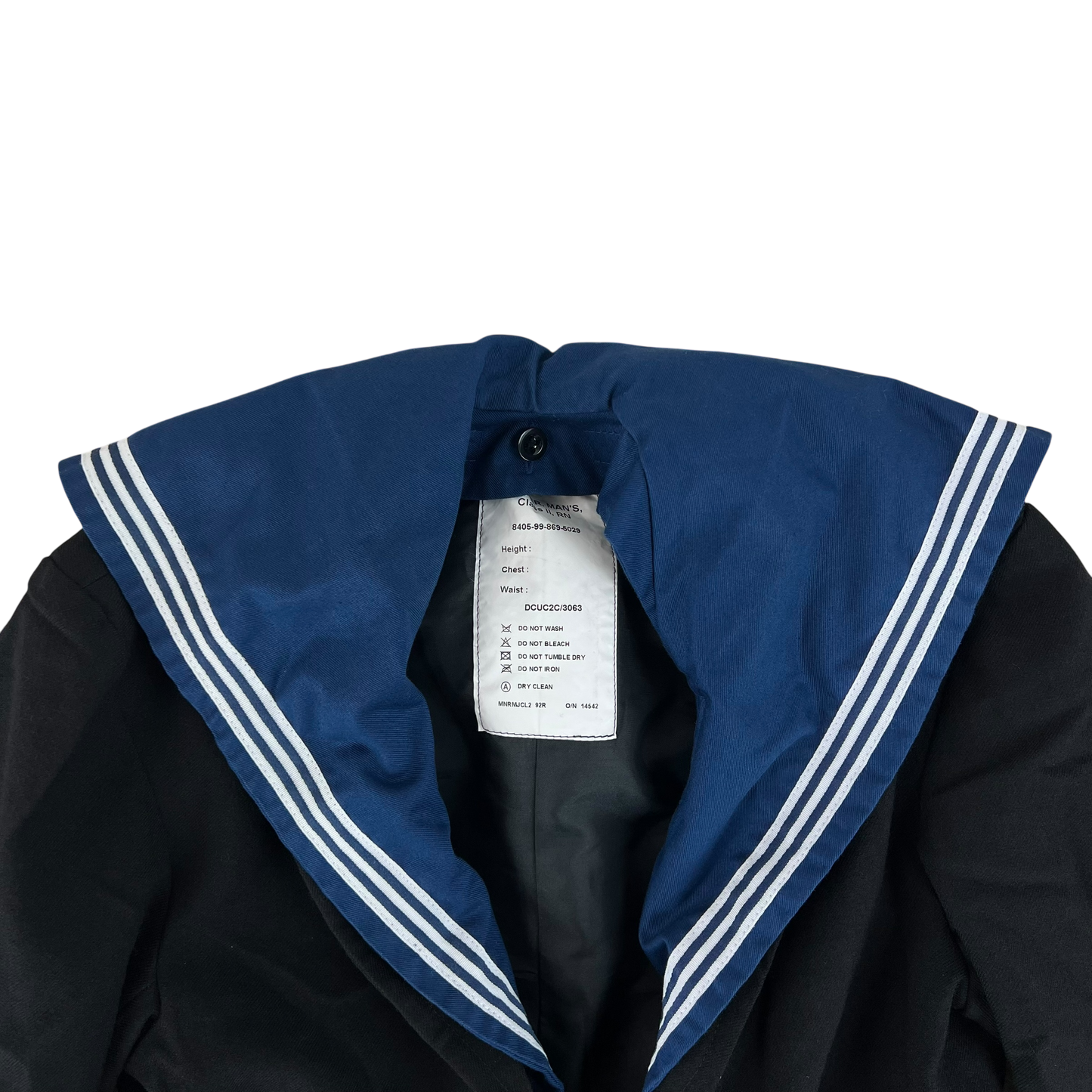 British Royal Navy Class II Jumper Sailor's Top - Small
