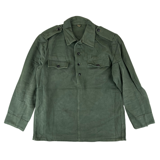 Bulgarian People's Army Olive Green Cossack Shirt - Large