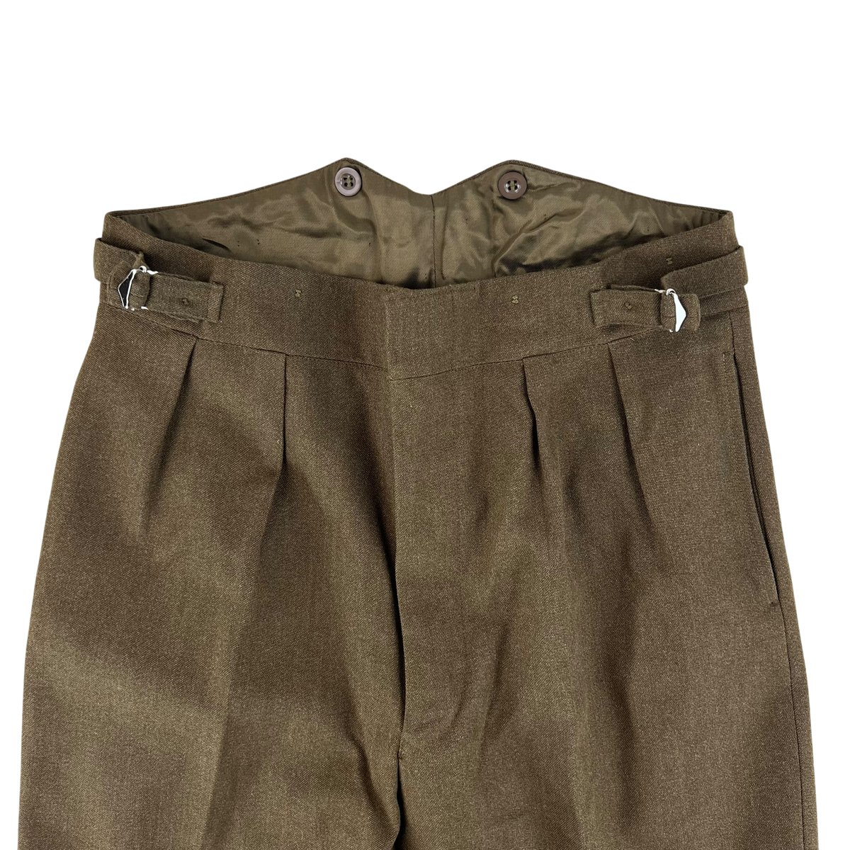 British Army Brown Service Dress Trousers - W33 L31.5