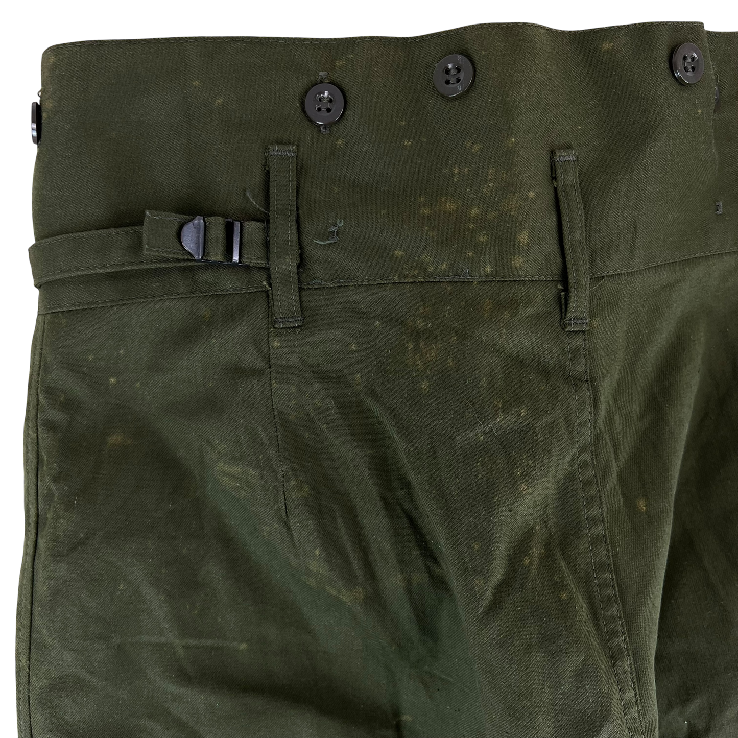 Czechoslovak Army M85 Olive Green Combat Trousers w/ Winter Liner - W33 L33