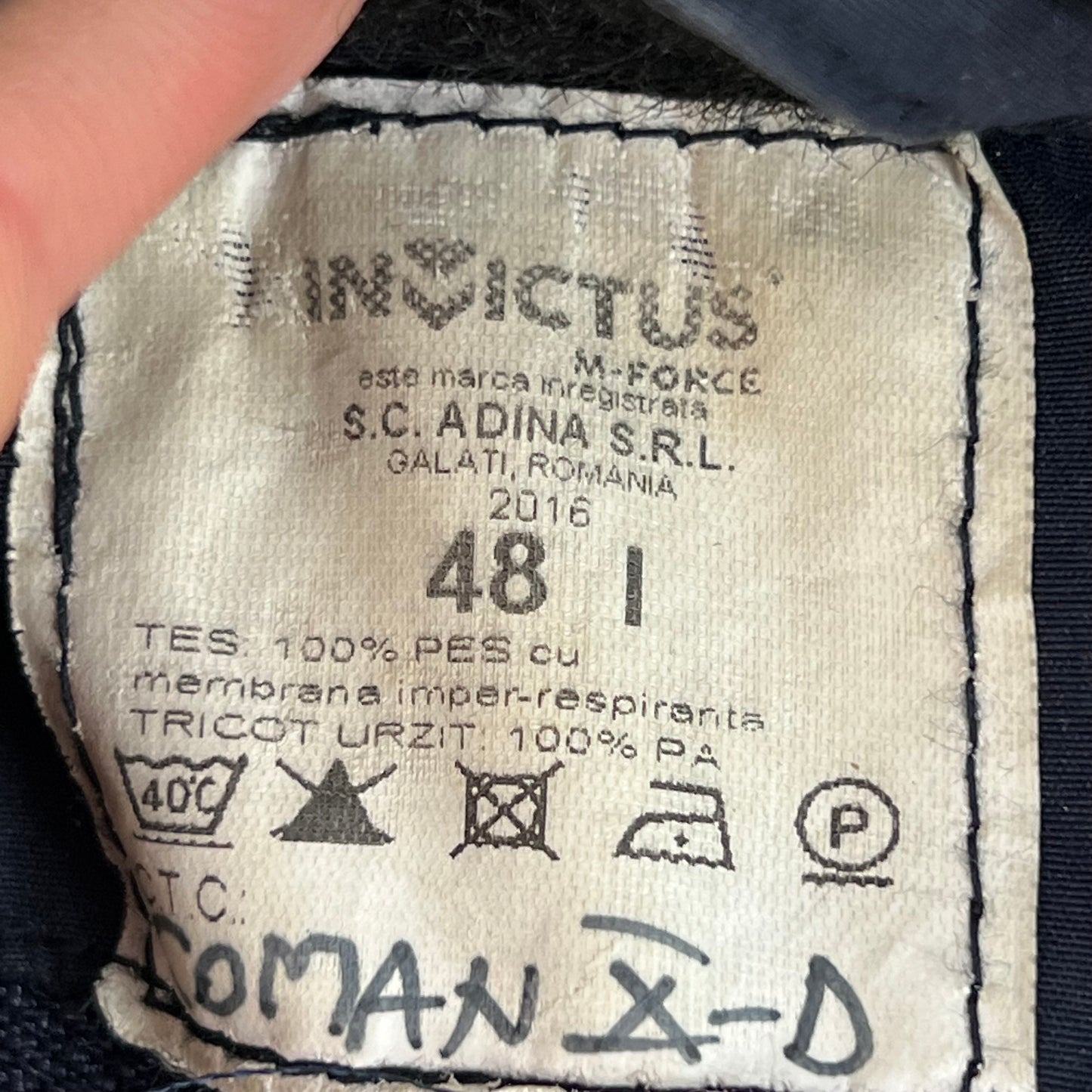 Romanian Navy Parka w/ Thermal Liner - Large