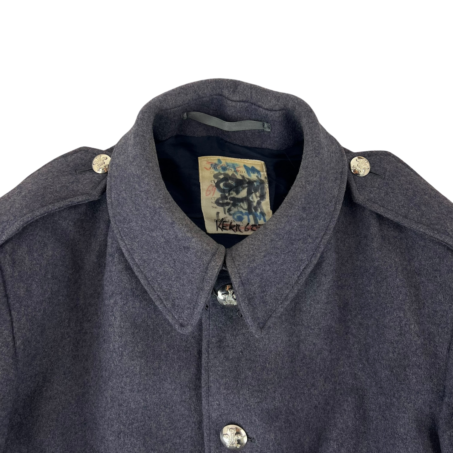 British Army Footguards Wool Greatcoat - Royal Regiment of Wales - Medium