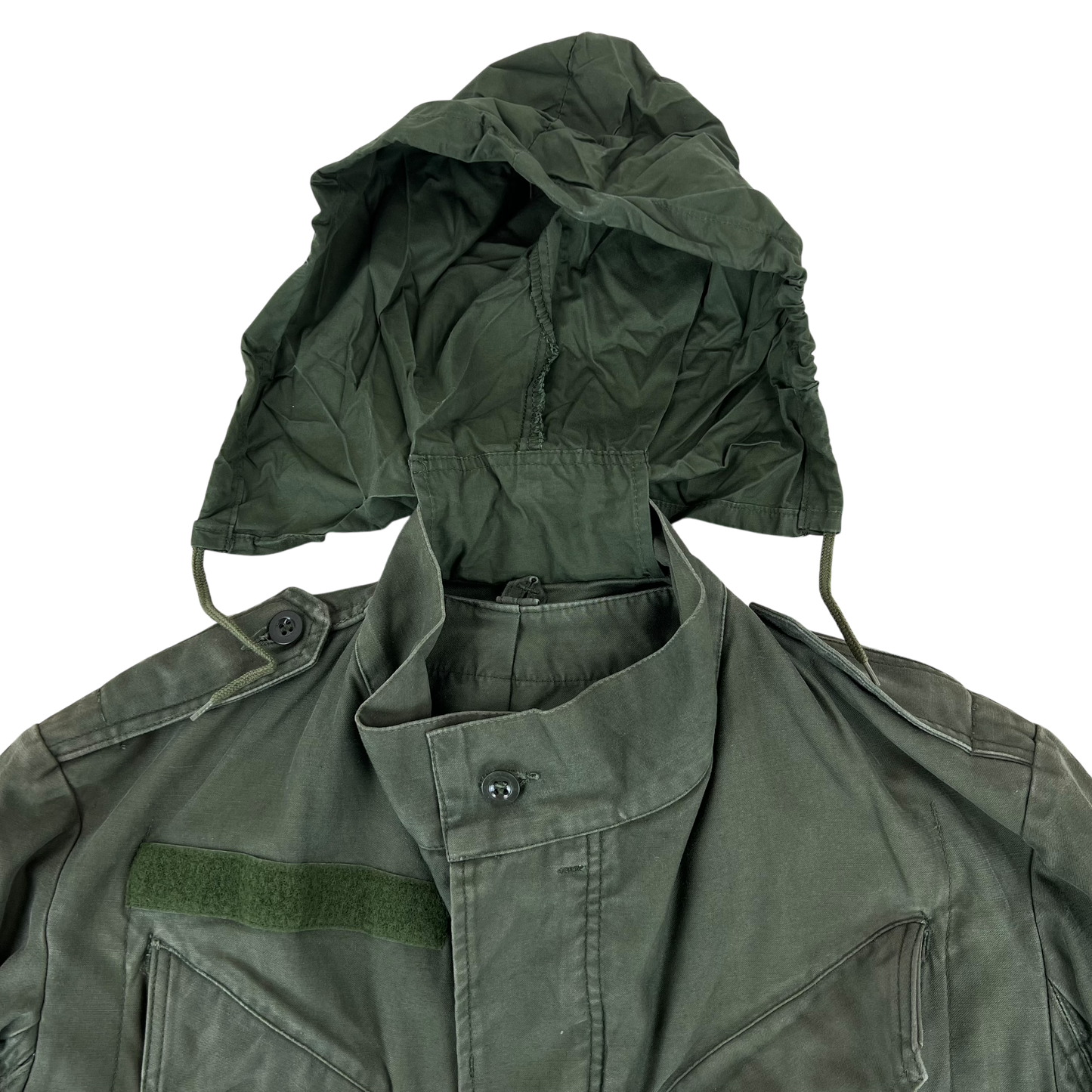 Belgian Army M64 Olive Green Field Jacket - Large