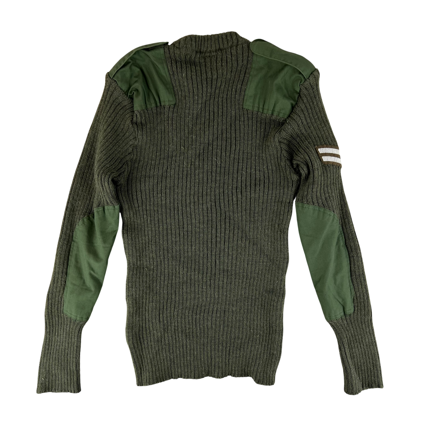 British Army Olive Green Pullover Jumper - Large 112cm