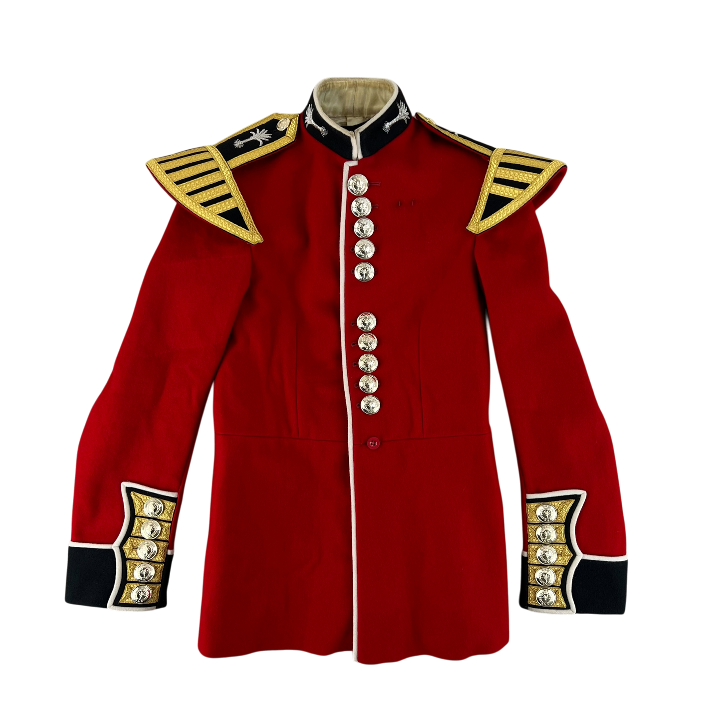 British Army CQMS & Sergeants Bandsman's Tunic Jacket w/ Wings - Welsh Guards - X Small