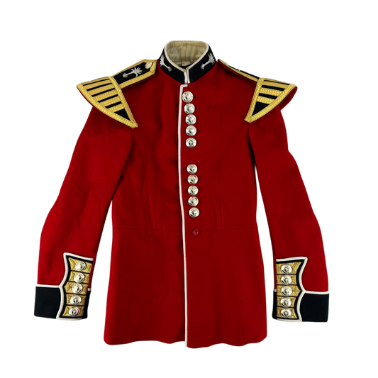 British Army CQMS & Sergeants Bandsman's Tunic Jacket w/ Wings - Welsh Guards - X Small