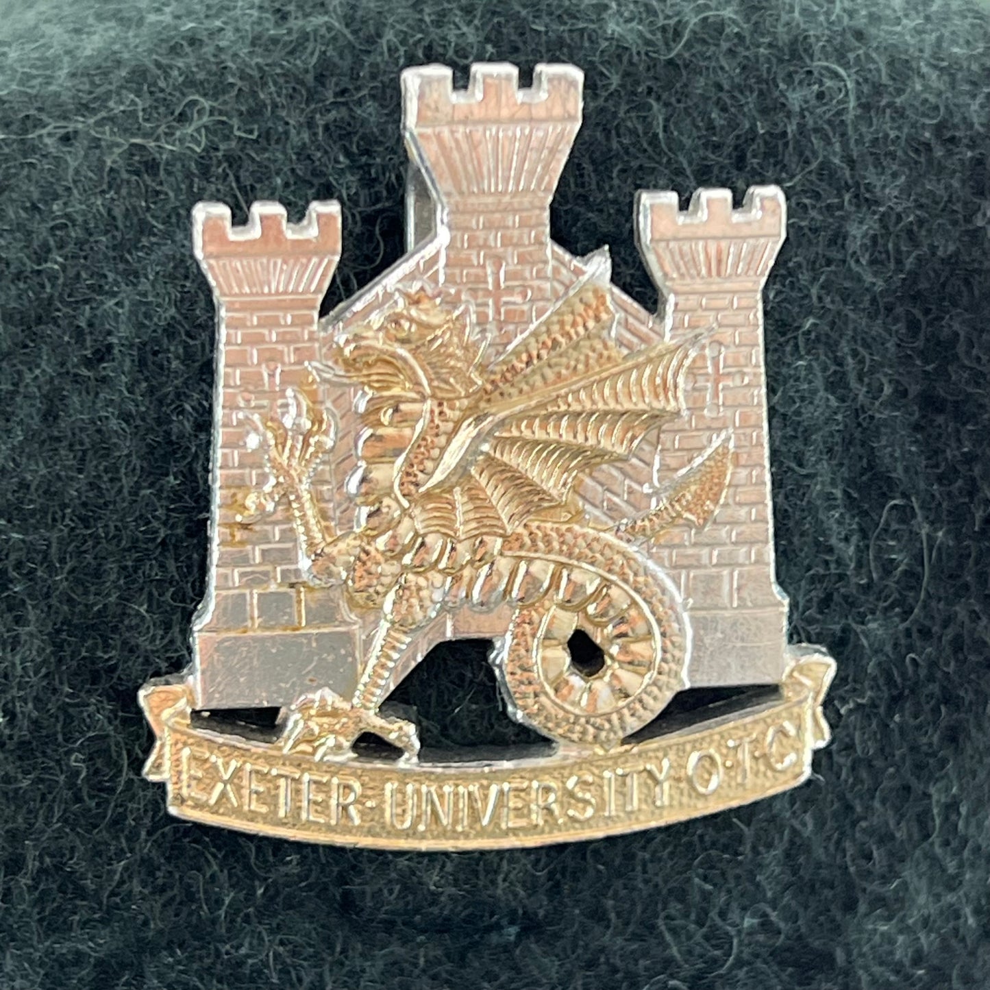 British Army Beret w Badge - Exeter University OTC - Large 59cm