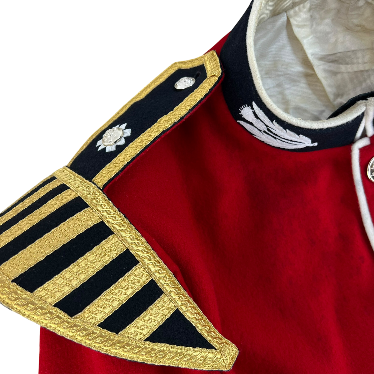British Army Footguard's Jacket R & F Musician's - Scots Guards - Large