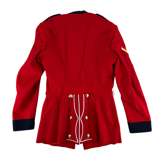 British Army Red Tunic Jacket - Queen's Division Minden Band - Medium